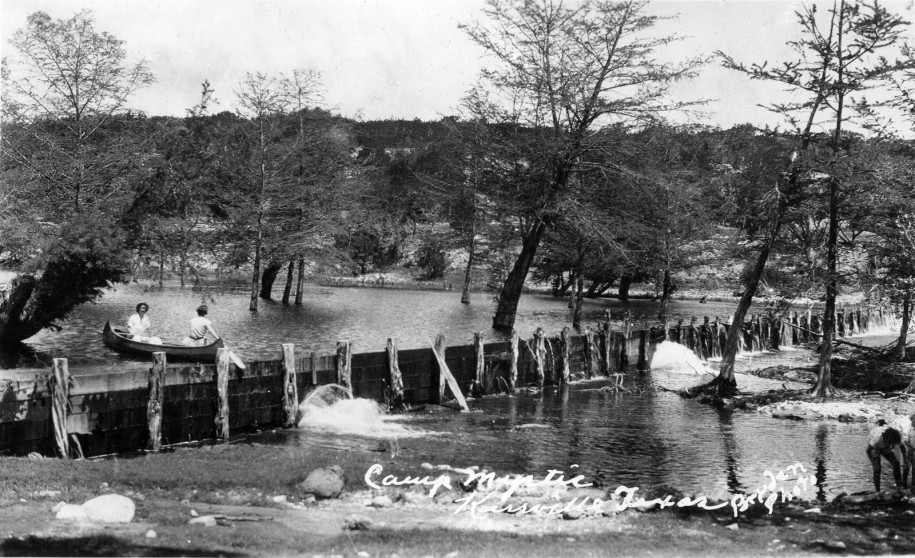 Camp Mystic in the 1930s. Photo by Starr Bryden. Taken from Joe Herring Jr.'s Blog